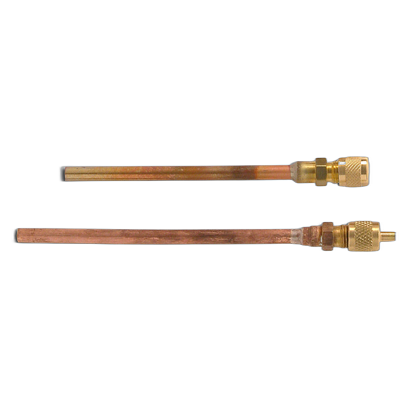 Válvula obús c/tubo cobre Ref.CU-S12 tapón s/llave