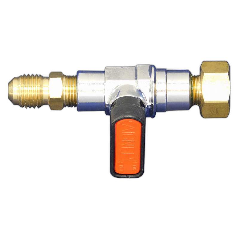 Llave de servicio envases rosca H 7/16 28 UNEF (R-600 / R-290)