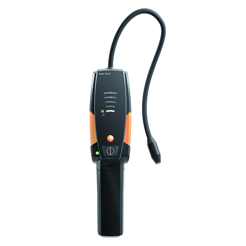 Detector de fugas Testo 316-3 para refrigerantes HFC, CFC y HCFC 0563 3163