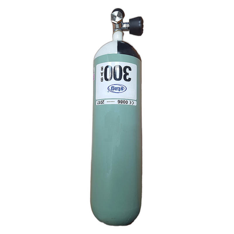 Botella LLENA Aire Respirable 6 L. 300 bar 41 min.