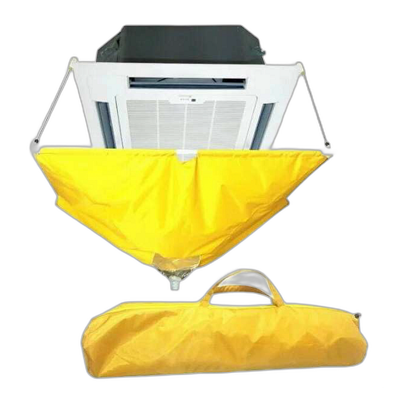Cubierta de limpieza A/C para techo amarillo 9-24K BTU