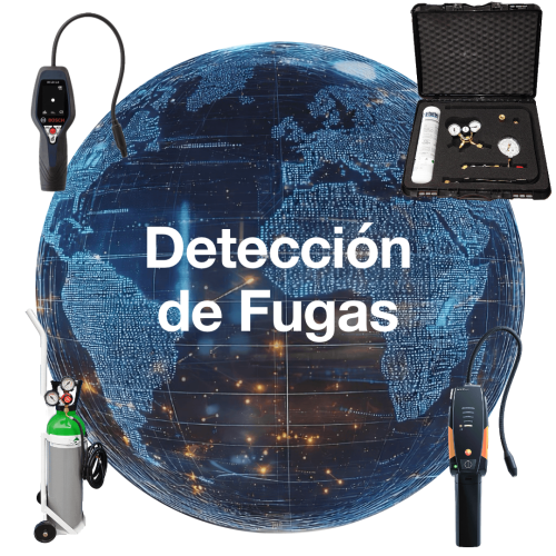 Detección de fugas para refrigeración y climatización