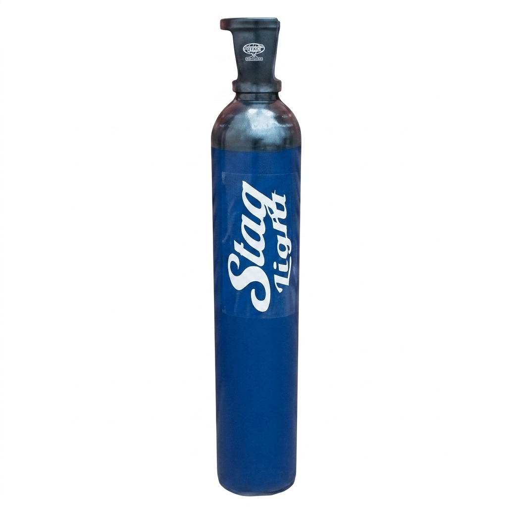 Botella B-15 superligera de aluminio para nitrógeno comprimido
